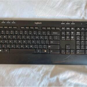 Logitech Black Wireless Keyboard